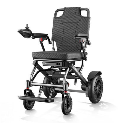ByteTecpeak D14 Leicht Elektrischer Rollstuhl – 20km Reichweite, 500W Motor, 12Ah Akku