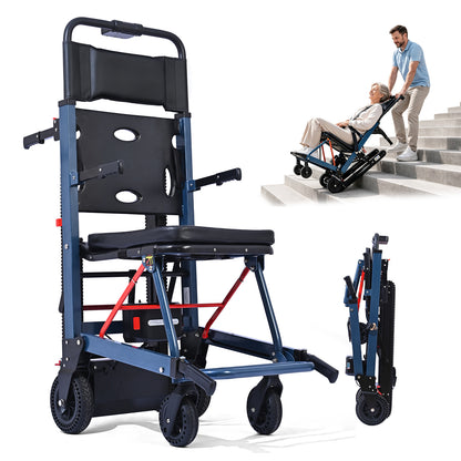 Elektrische trapklimhulp – opvouwbare trapklimmer voor rolstoelen tot 180 kg