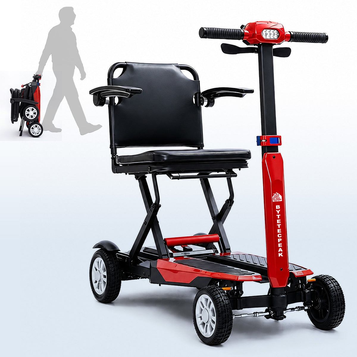 ByteTecpeak Z01 Scooter elétrico dobrável, motor 250W, autonomia de 25 km, até 150 kg