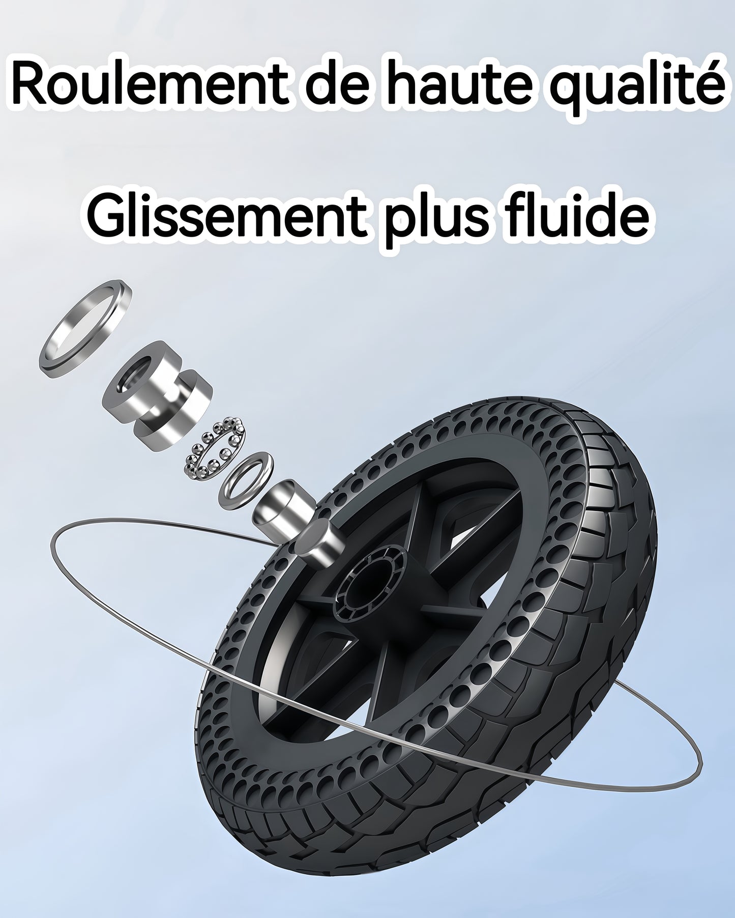 ByteTecpeak D06 Fauteuil roulant électrique pliable ultraléger, batterie au lithium 12Ah, charge maximale 150kg, portable et compact