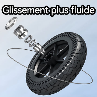 Fauteuil roulant pliable en aluminium ByteTecpeak M1 – Léger, facile à transporter et supportant jusqu'à 100 kg