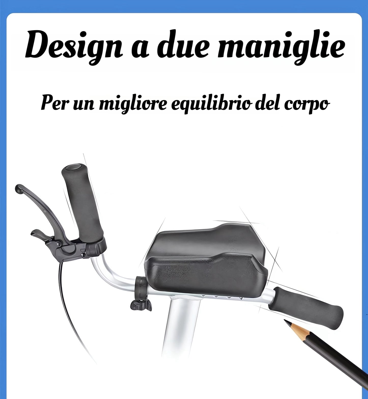 ByteTecpeak R1 Leggero rollator in alluminio regolabile in altezza, ausilio per la deambulazione pieghevole con sedile e cestino per la spesa, ideale per anziani e persone con difficoltà di deambulazione, adatto per uso esterno