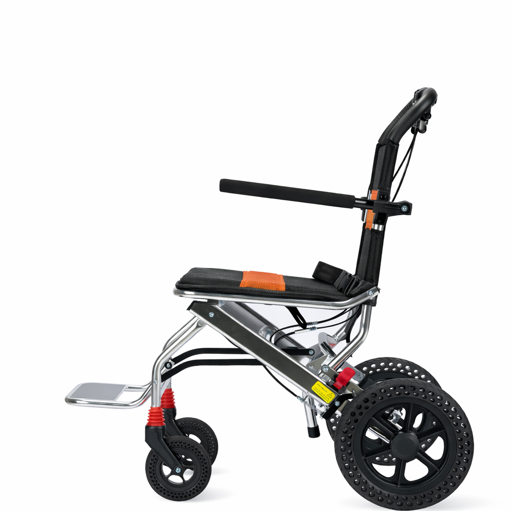 ByteTecpeak M2 Faltbar, Leichter manueller Rollstuhl aus Aluminiumlegierung