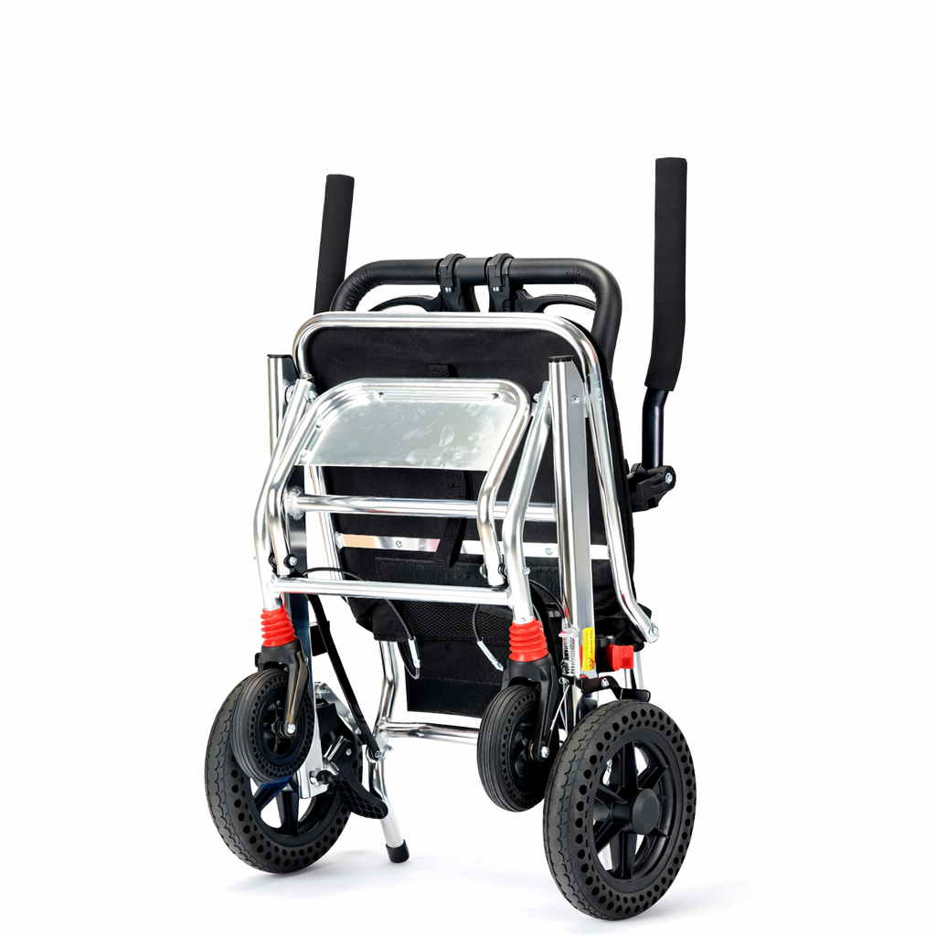 ByteTecpeak M2 Faltbar, Leichter manueller Rollstuhl aus Aluminiumlegierung