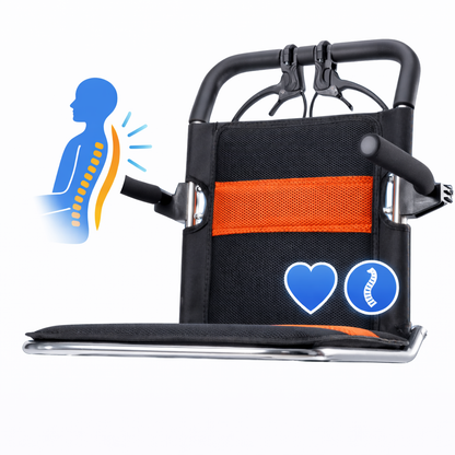 ByteTecpeak M2 Faltbar, Leichter manueller Rollstuhl aus Aluminiumlegierung