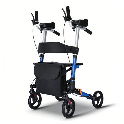 ByteTecpeak R2 Rollator Leggero con Seduta, Pieghevole e Regolabile in Altezza fino a 100 kg