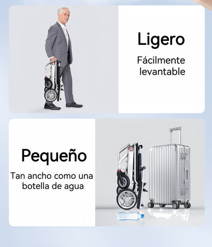 ByteTecpeak D01 Silla de ruedas eléctrica plegable de sólo 14,1 kg y 20 km de autonomía