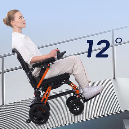 ByteTecpeak XP02 Elektrischer Rollstuhl-10Ah Akku, 20km Reichweite, Maximale Traglast 150kg