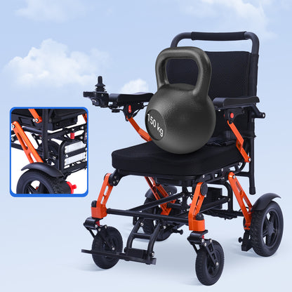 ByteTecpeak XP02 Elektrischer Rollstuhl-10Ah Akku, 20km Reichweite, Maximale Traglast 150kg