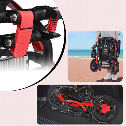 ByteTecpeak XP03 Leichter Elektrorollstuhl – Gewicht 16,63 kg, maximale Reichweite 20 km